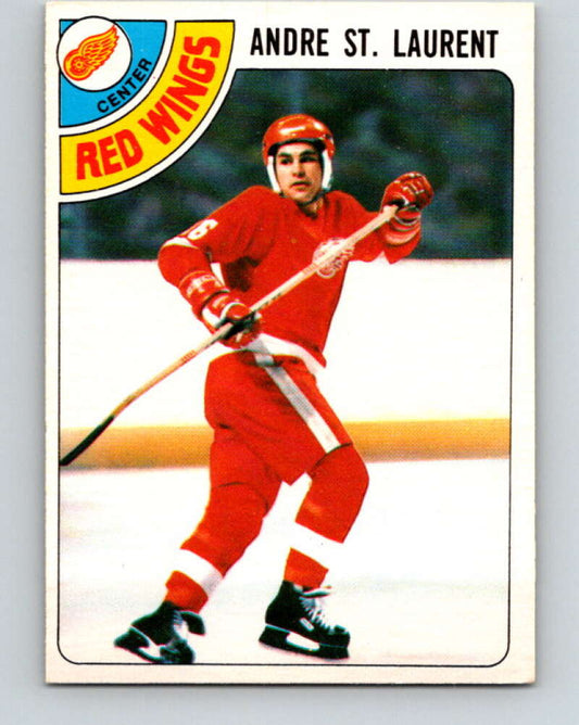 1978-79 O-Pee-Chee #32 Andre St. Laurent  Detroit Red Wings  V21250