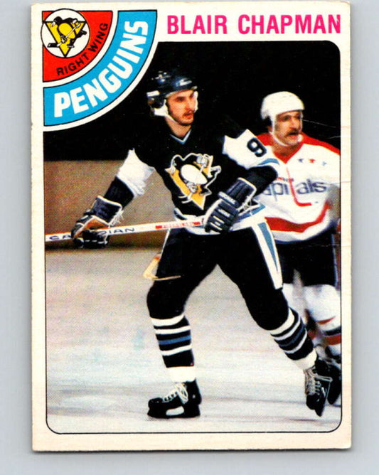 1978-79 O-Pee-Chee #33 Blair Chapman  Pittsburgh Penguins  V21254