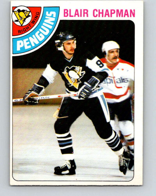 1978-79 O-Pee-Chee #33 Blair Chapman  Pittsburgh Penguins  V21255