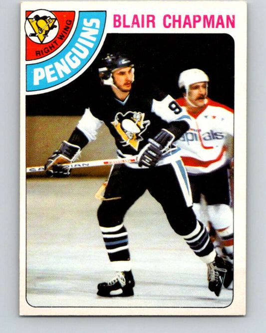 1978-79 O-Pee-Chee #33 Blair Chapman  Pittsburgh Penguins  V21257