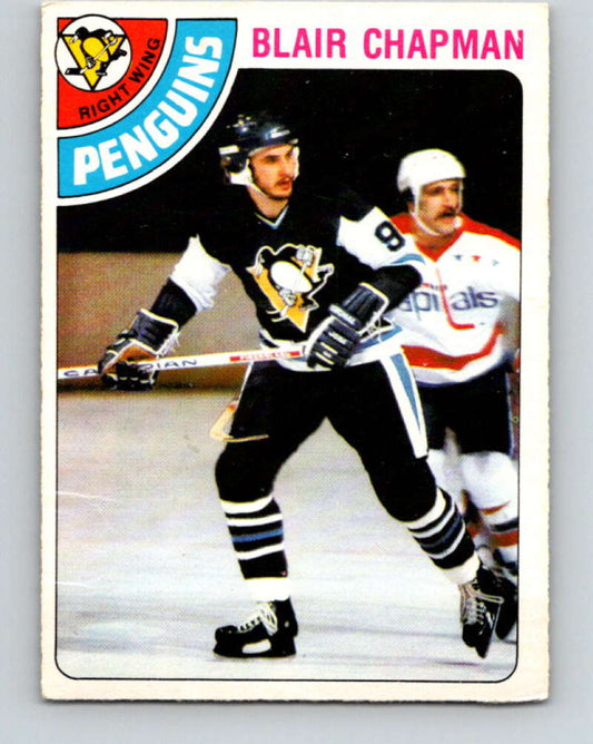 1978-79 O-Pee-Chee #33 Blair Chapman  Pittsburgh Penguins  V21258