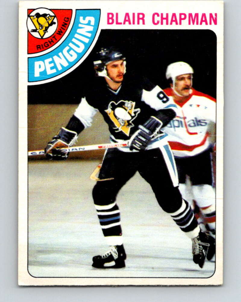 1978-79 O-Pee-Chee #33 Blair Chapman  Pittsburgh Penguins  V21259