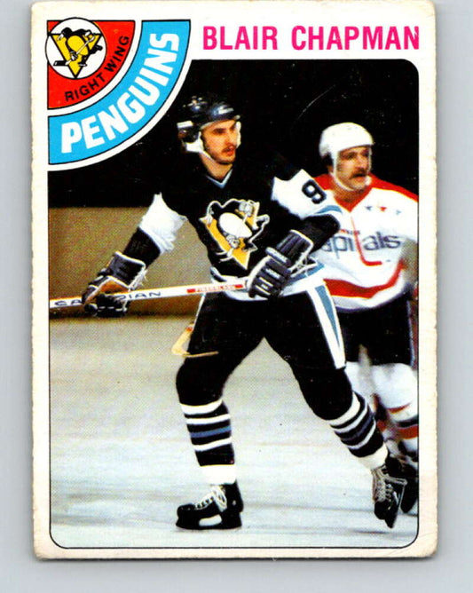 1978-79 O-Pee-Chee #33 Blair Chapman  Pittsburgh Penguins  V21260