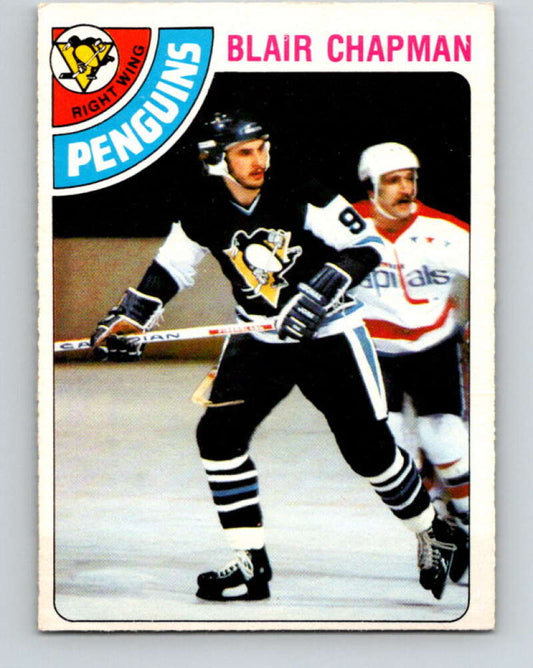 1978-79 O-Pee-Chee #33 Blair Chapman  Pittsburgh Penguins  V21263