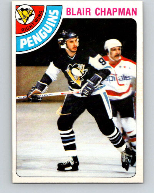 1978-79 O-Pee-Chee #33 Blair Chapman  Pittsburgh Penguins  V21265