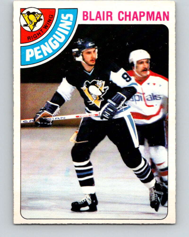 1978-79 O-Pee-Chee #33 Blair Chapman  Pittsburgh Penguins  V21266