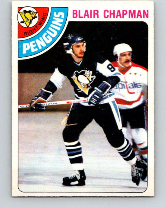 1978-79 O-Pee-Chee #33 Blair Chapman  Pittsburgh Penguins  V21266