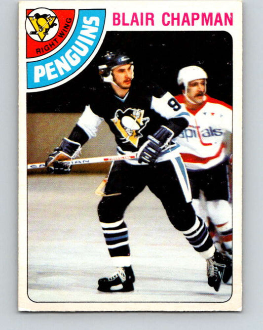 1978-79 O-Pee-Chee #33 Blair Chapman  Pittsburgh Penguins  V21267