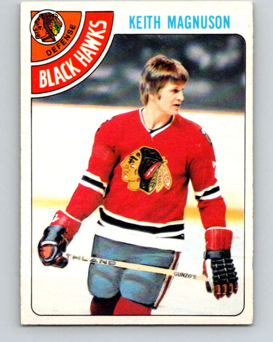1978-79 O-Pee-Chee #34 Keith Magnuson  Chicago Blackhawks  V21268