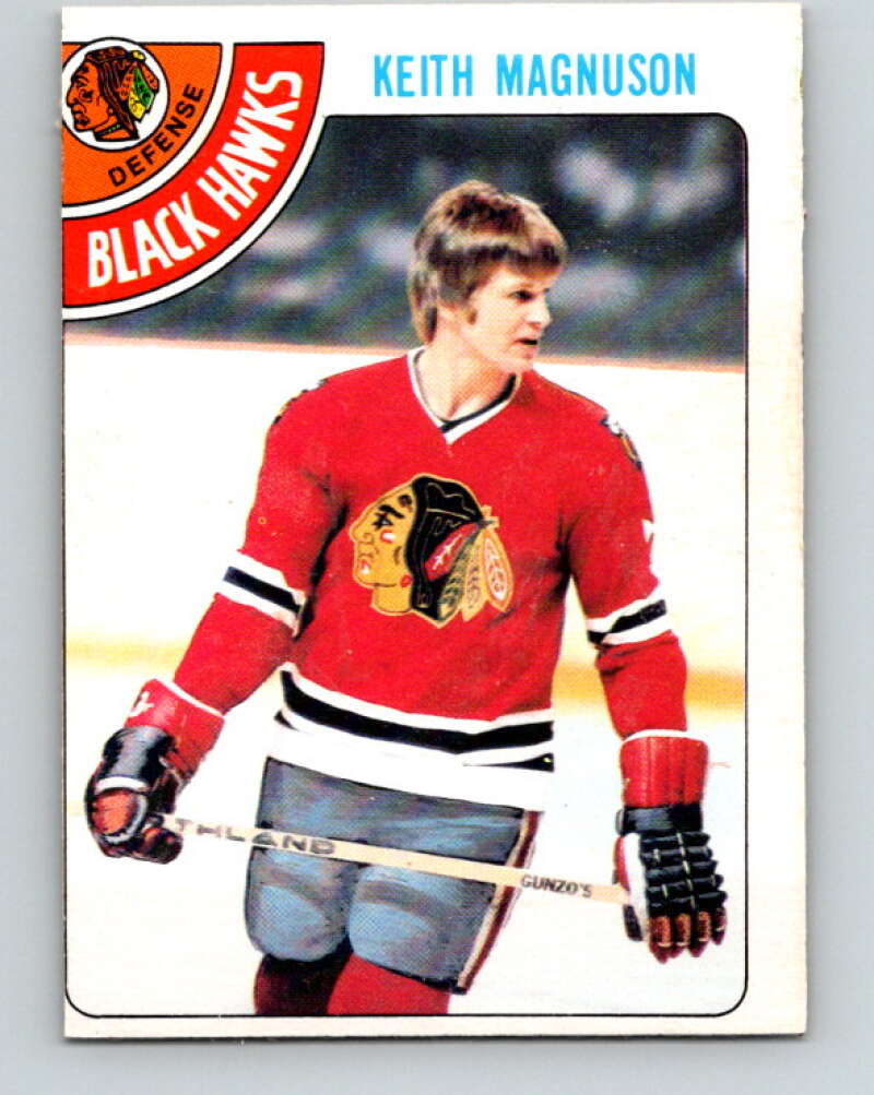 1978-79 O-Pee-Chee #34 Keith Magnuson  Chicago Blackhawks  V21269