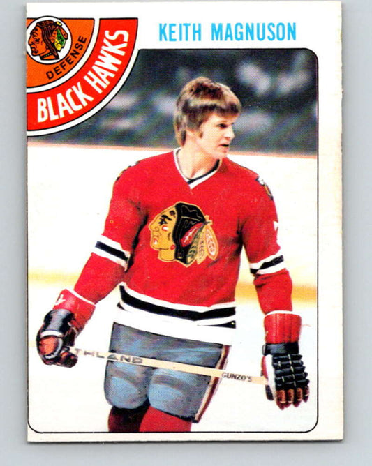 1978-79 O-Pee-Chee #34 Keith Magnuson  Chicago Blackhawks  V21269