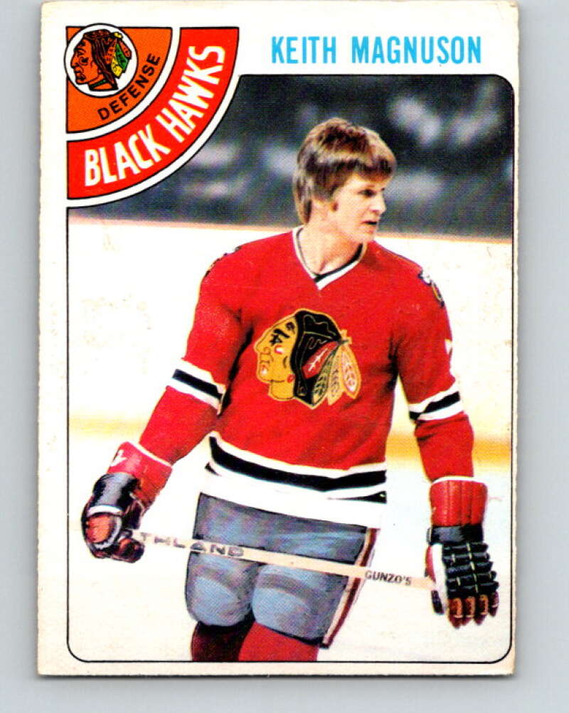 1978-79 O-Pee-Chee #34 Keith Magnuson  Chicago Blackhawks  V21271