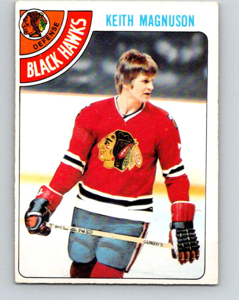 1978-79 O-Pee-Chee #34 Keith Magnuson  Chicago Blackhawks  V21272