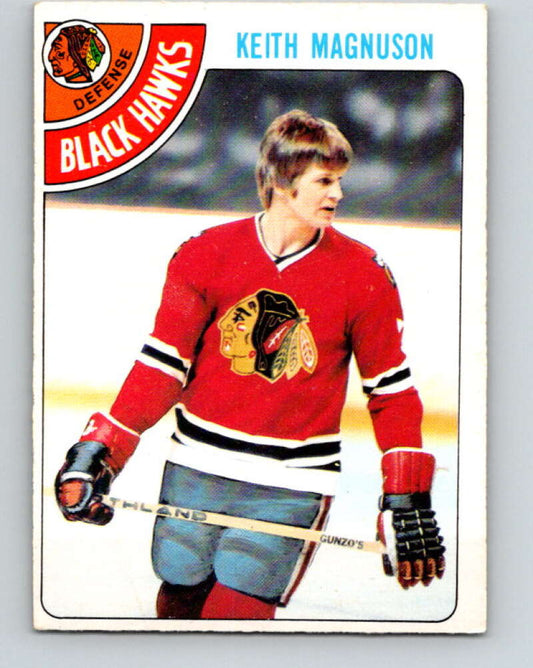 1978-79 O-Pee-Chee #34 Keith Magnuson  Chicago Blackhawks  V21272