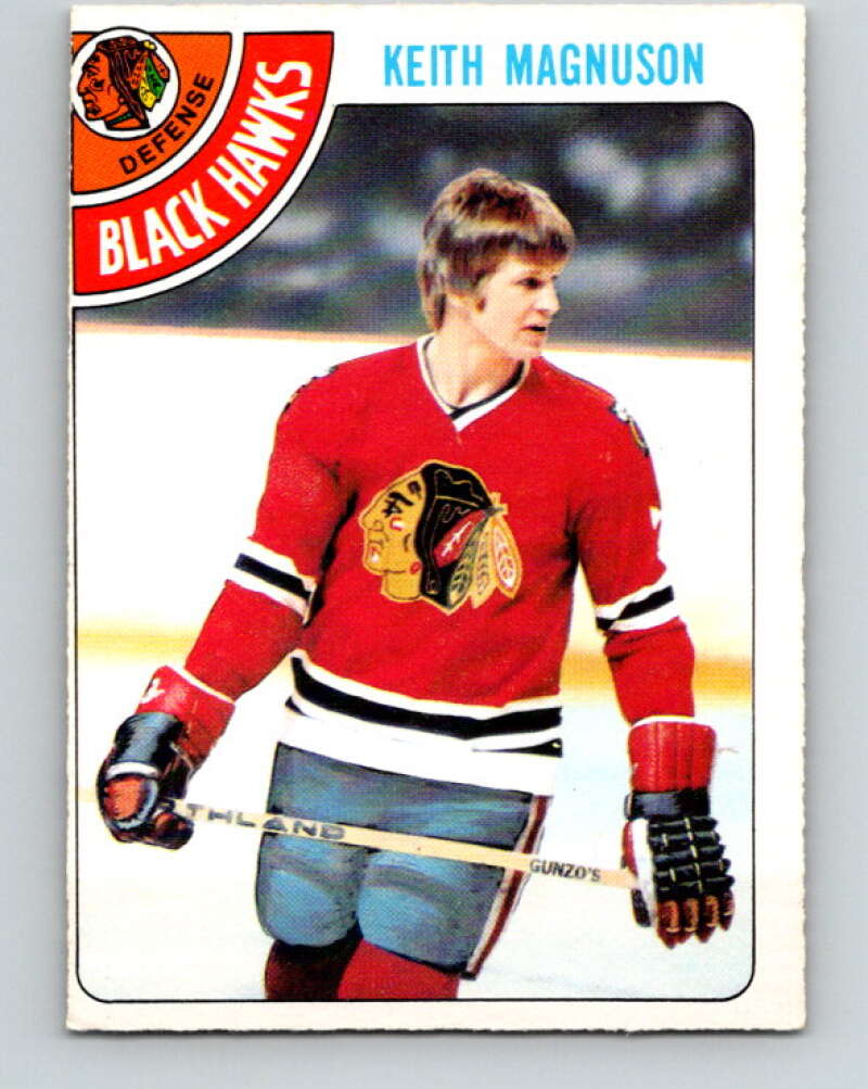 1978-79 O-Pee-Chee #34 Keith Magnuson  Chicago Blackhawks  V21274