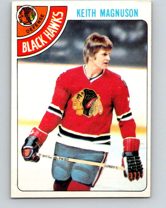 1978-79 O-Pee-Chee #34 Keith Magnuson  Chicago Blackhawks  V21276