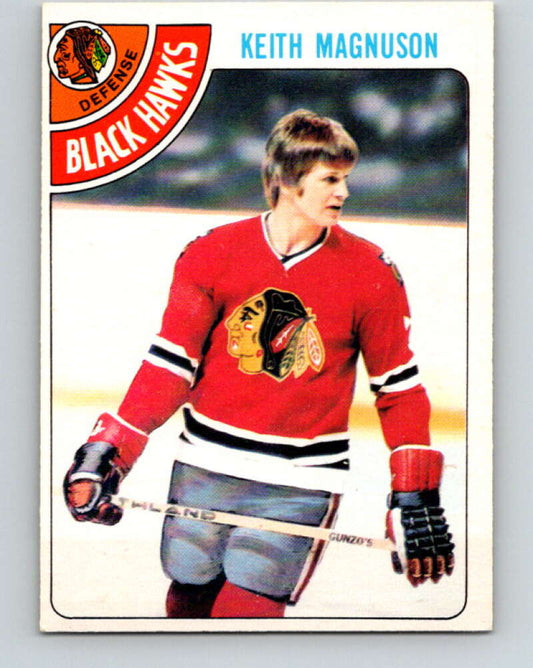 1978-79 O-Pee-Chee #34 Keith Magnuson  Chicago Blackhawks  V21277