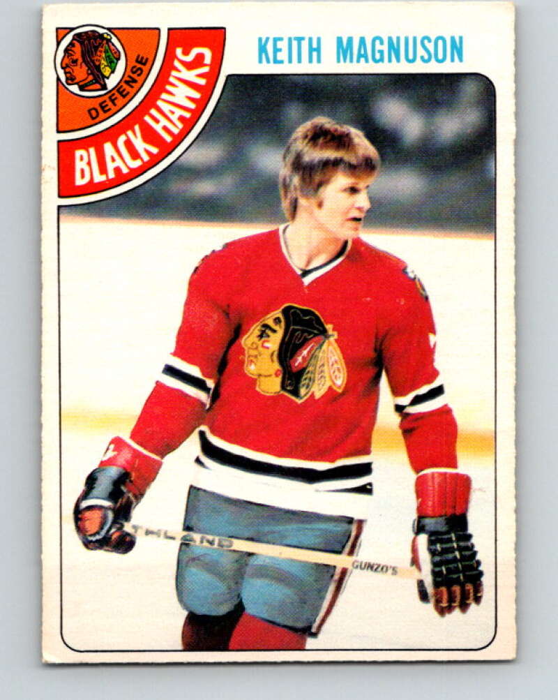 1978-79 O-Pee-Chee #34 Keith Magnuson  Chicago Blackhawks  V21279