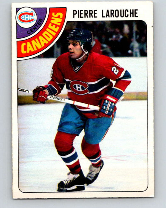 1978-79 O-Pee-Chee #35 Pierre Larouche  Montreal Canadiens  V21286