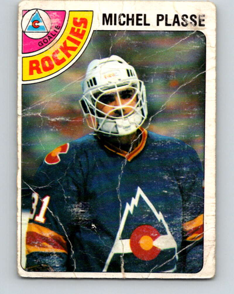 1978-79 O-Pee-Chee #36 Michel Plasse  Colorado Rockies  V21287