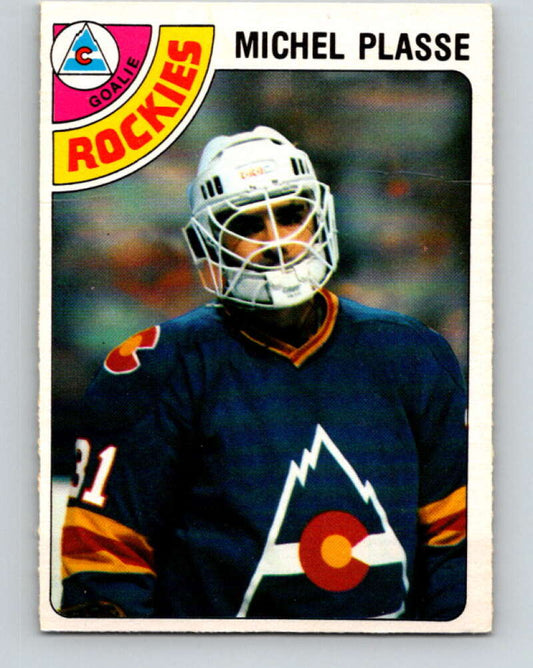 1978-79 O-Pee-Chee #36 Michel Plasse  Colorado Rockies  V21288