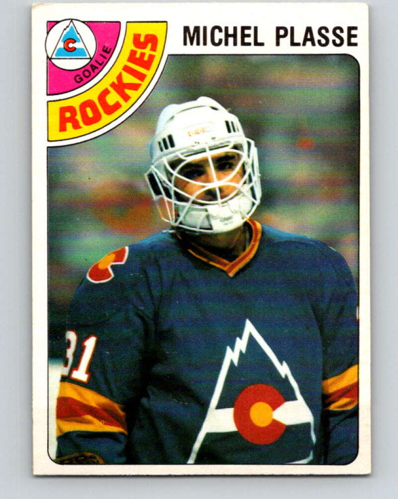 1978-79 O-Pee-Chee #36 Michel Plasse  Colorado Rockies  V21290