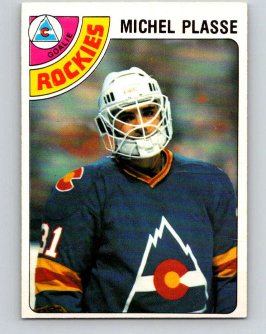 1978-79 O-Pee-Chee #36 Michel Plasse  Colorado Rockies  V21291