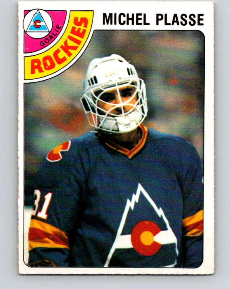 1978-79 O-Pee-Chee #36 Michel Plasse  Colorado Rockies  V21292