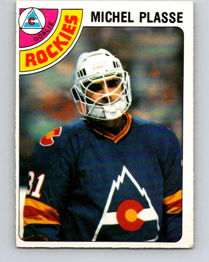1978-79 O-Pee-Chee #36 Michel Plasse  Colorado Rockies  V21295
