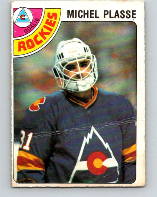 1978-79 O-Pee-Chee #36 Michel Plasse  Colorado Rockies  V21296