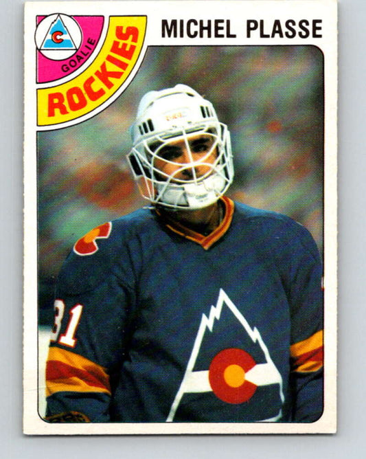 1978-79 O-Pee-Chee #36 Michel Plasse  Colorado Rockies  V21298