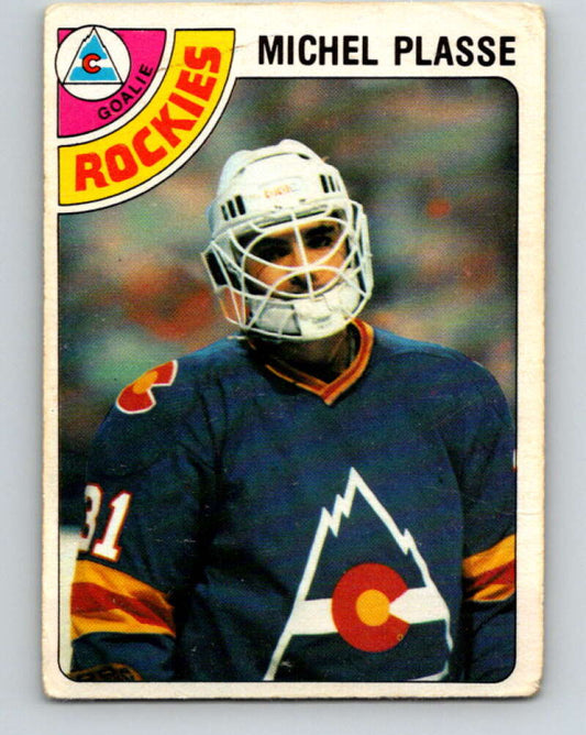 1978-79 O-Pee-Chee #36 Michel Plasse  Colorado Rockies  V21300