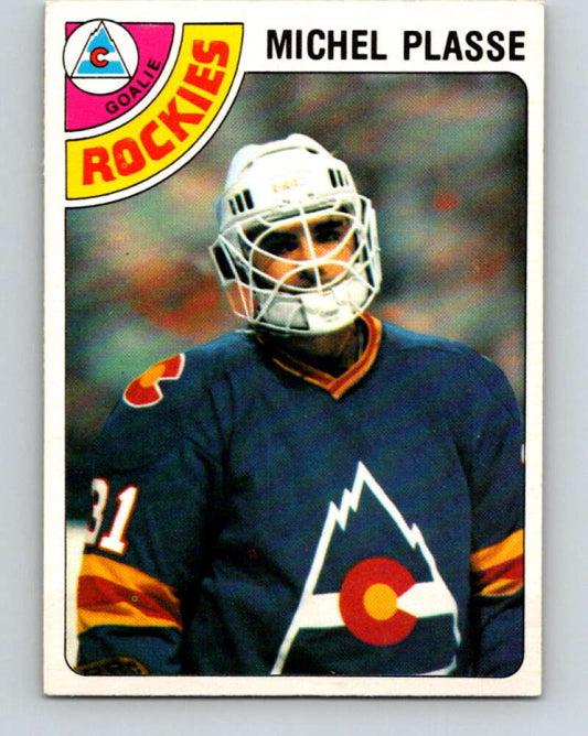 1978-79 O-Pee-Chee #36 Michel Plasse  Colorado Rockies  V21302