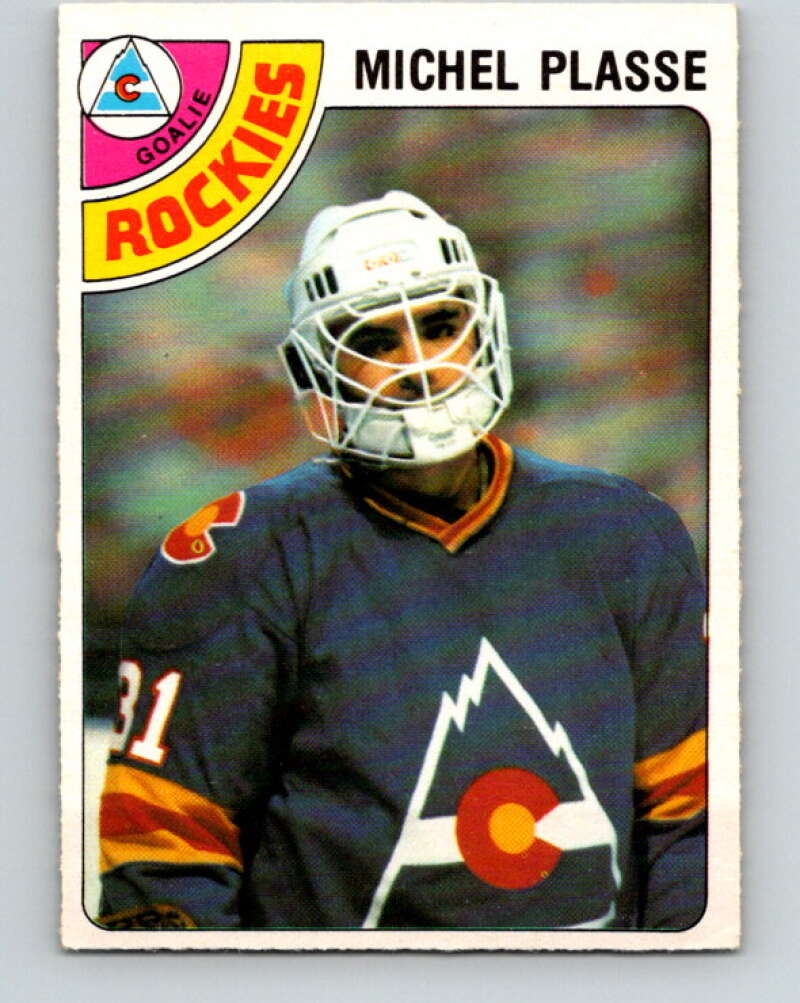 1978-79 O-Pee-Chee #36 Michel Plasse  Colorado Rockies  V21303