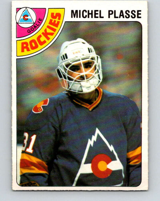 1978-79 O-Pee-Chee #36 Michel Plasse  Colorado Rockies  V21303