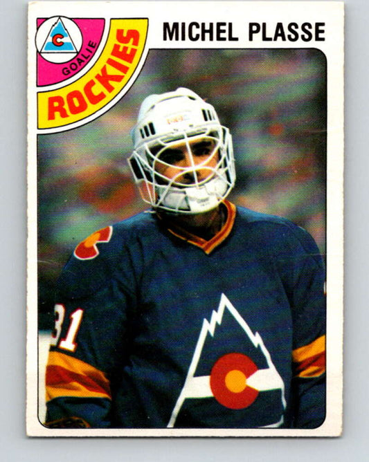 1978-79 O-Pee-Chee #36 Michel Plasse  Colorado Rockies  V21304