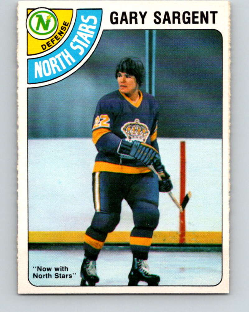 1978-79 O-Pee-Chee #37 Gary Sargent  Minnesota North Stars  V21306