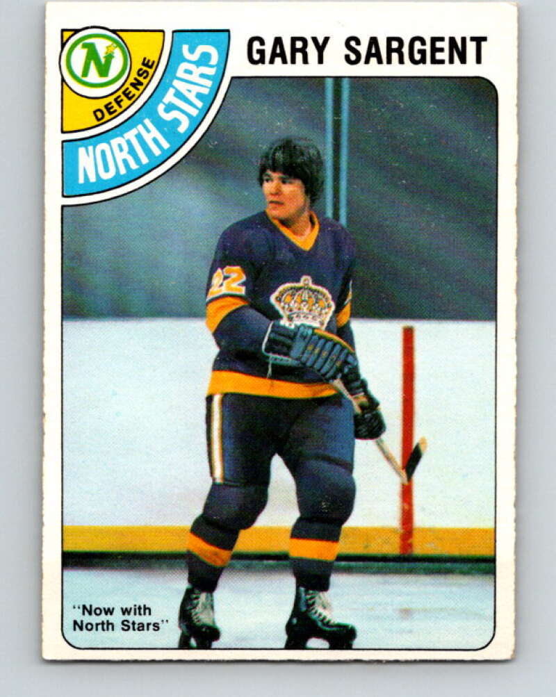 1978-79 O-Pee-Chee #37 Gary Sargent  Minnesota North Stars  V21307