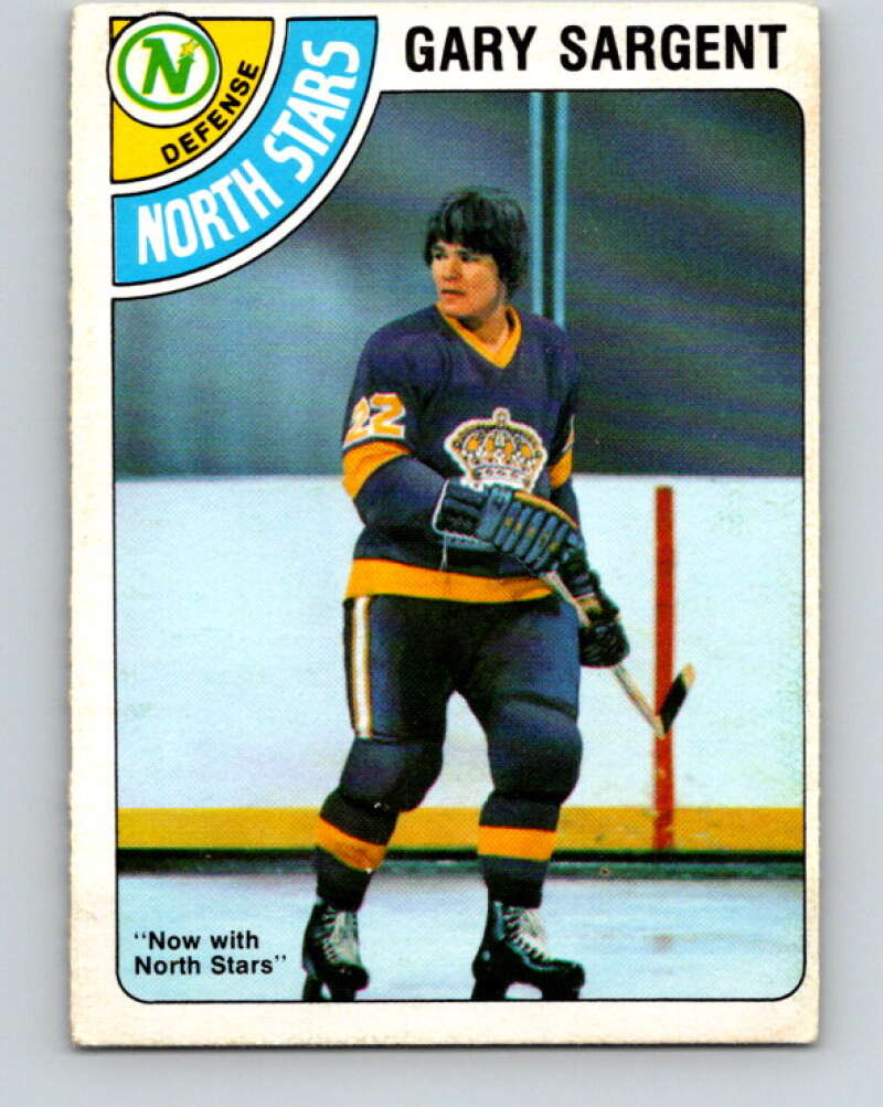 1978-79 O-Pee-Chee #37 Gary Sargent  Minnesota North Stars  V21308