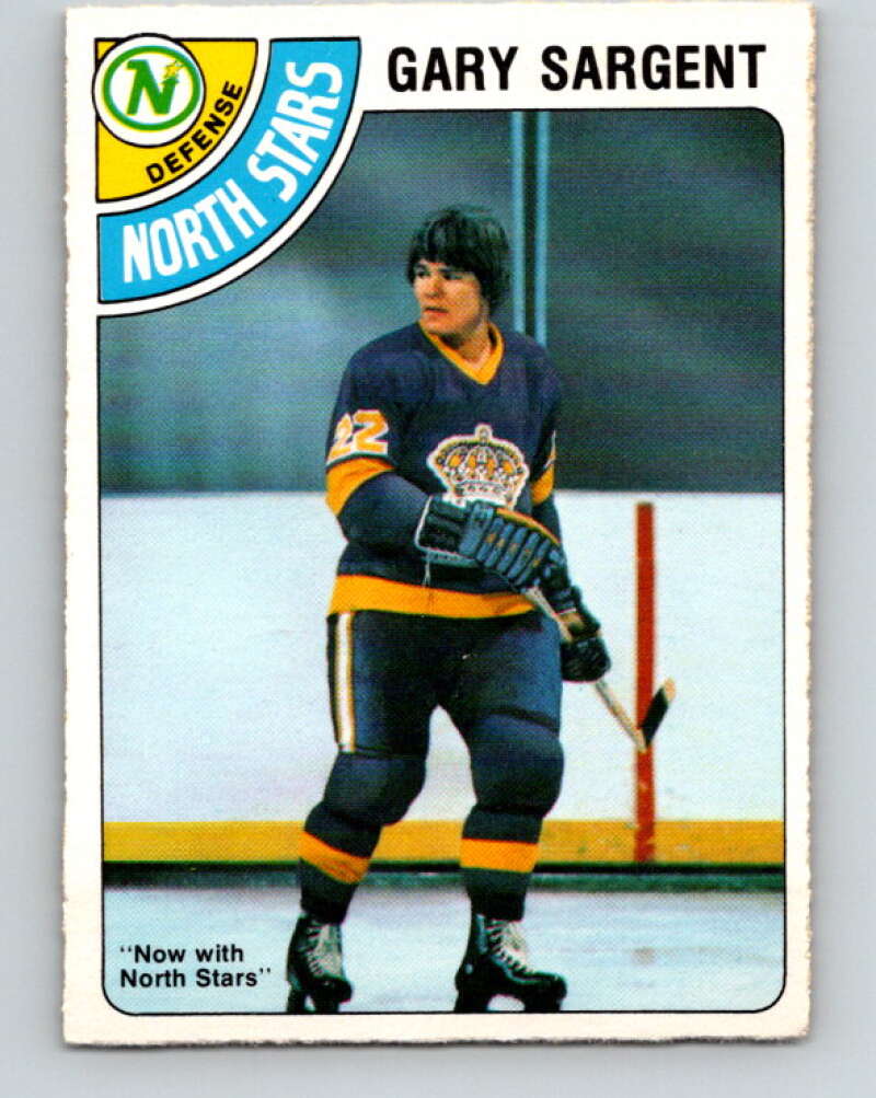 1978-79 O-Pee-Chee #37 Gary Sargent  Minnesota North Stars  V21310