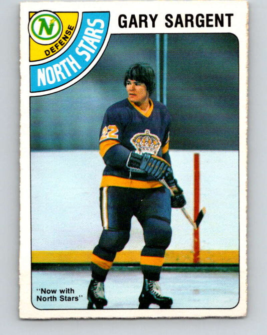 1978-79 O-Pee-Chee #37 Gary Sargent  Minnesota North Stars  V21310