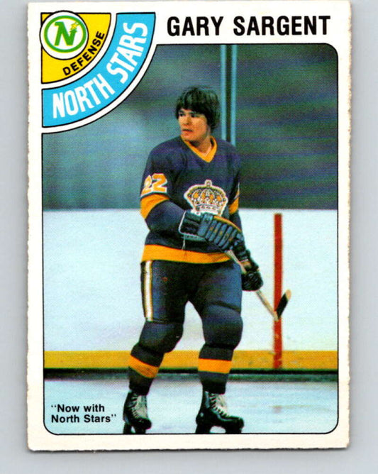 1978-79 O-Pee-Chee #37 Gary Sargent  Minnesota North Stars  V21311