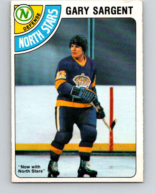 1978-79 O-Pee-Chee #37 Gary Sargent  Minnesota North Stars  V21313