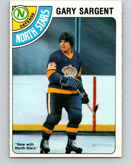 1978-79 O-Pee-Chee #37 Gary Sargent  Minnesota North Stars  V21317