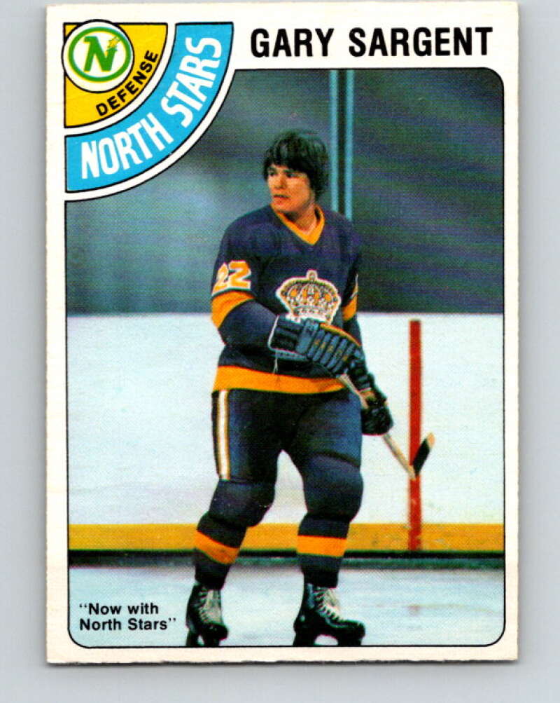 1978-79 O-Pee-Chee #37 Gary Sargent  Minnesota North Stars  V21319