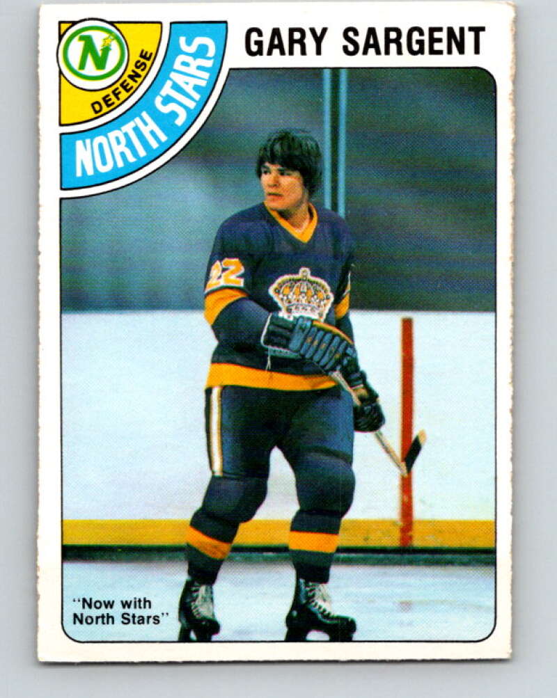 1978-79 O-Pee-Chee #37 Gary Sargent  Minnesota North Stars  V21320