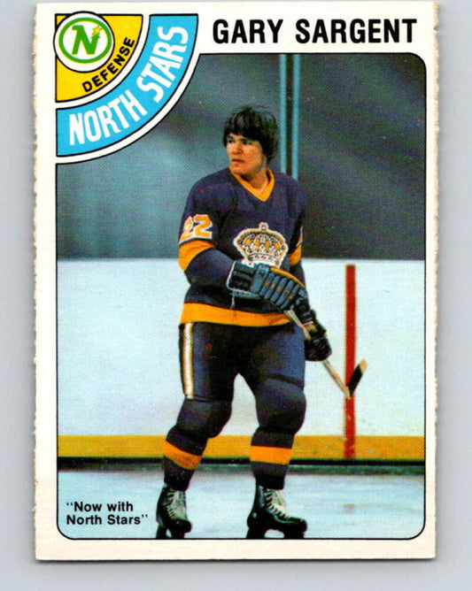 1978-79 O-Pee-Chee #37 Gary Sargent  Minnesota North Stars  V21323