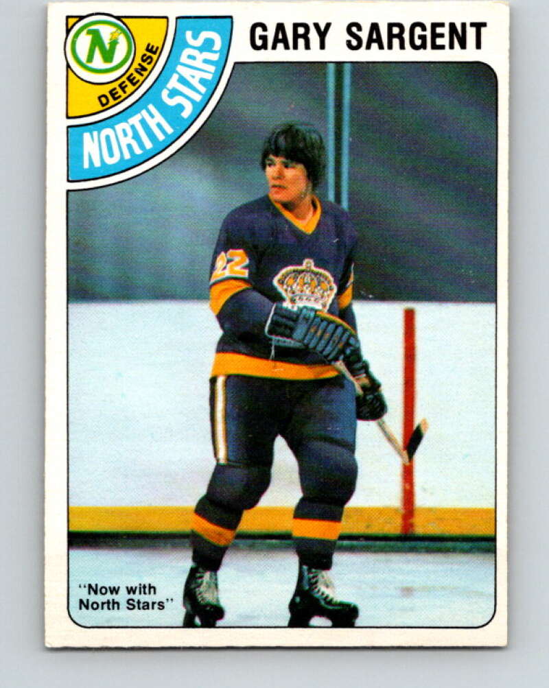 1978-79 O-Pee-Chee #37 Gary Sargent  Minnesota North Stars  V21326