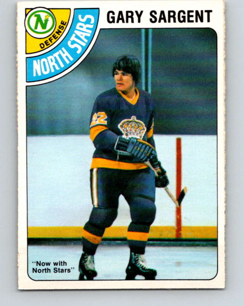 1978-79 O-Pee-Chee #37 Gary Sargent  Minnesota North Stars  V21327
