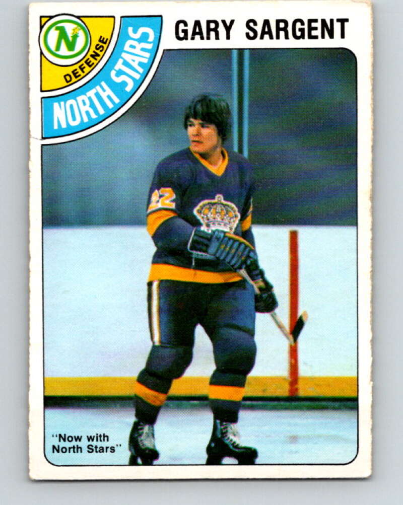 1978-79 O-Pee-Chee #37 Gary Sargent  Minnesota North Stars  V21328